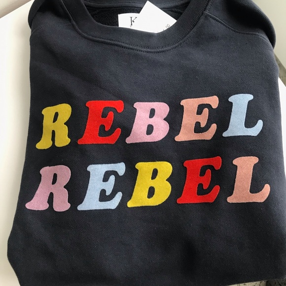 ❌SOLD❌ NWT |  Zoe Karssen Rebel Rebel Sweatshirt - Picture 5 of 7